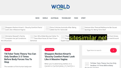 worldofdaily.com alternative sites