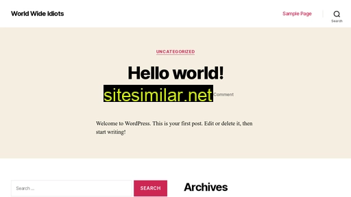 worldwideidiots.com alternative sites