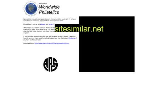 Worldwidephilatelics similar sites