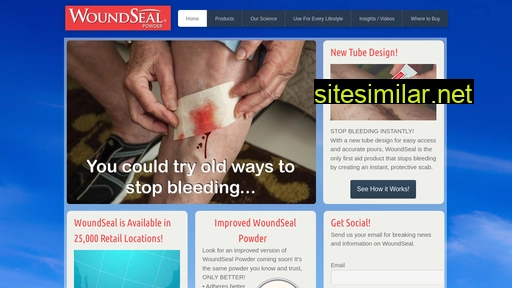 woundseal.com alternative sites
