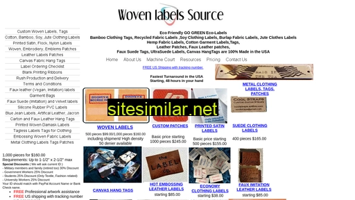 wovenlabelsource.com alternative sites