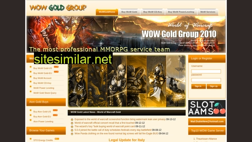 wowgoldgroup.com alternative sites