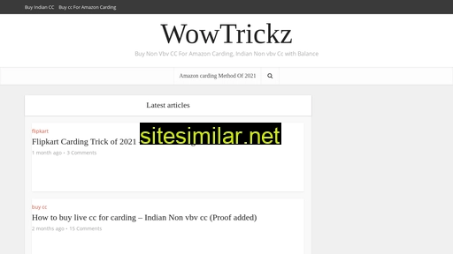 wowtrickz.com alternative sites