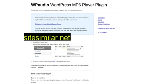 wpaudio.com alternative sites