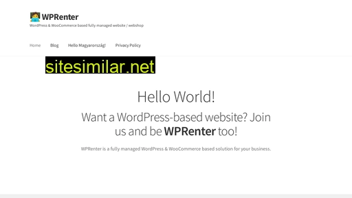 wprenter.com alternative sites