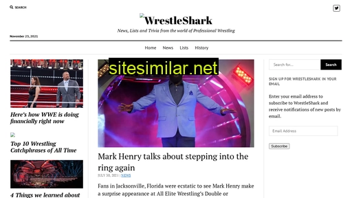 wrestleshark.com alternative sites