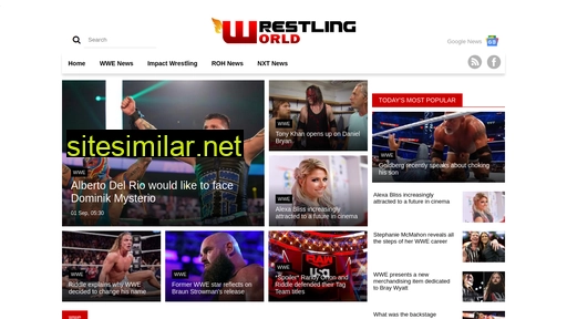 Wrestling-world similar sites