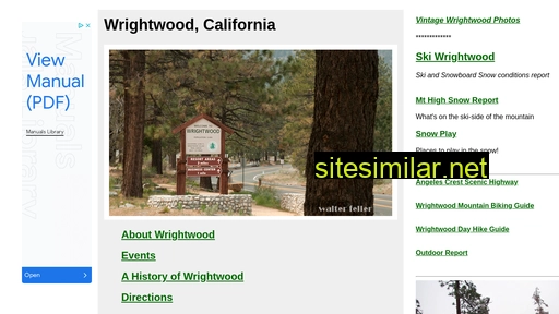 wrightwoodcalifornia.com alternative sites