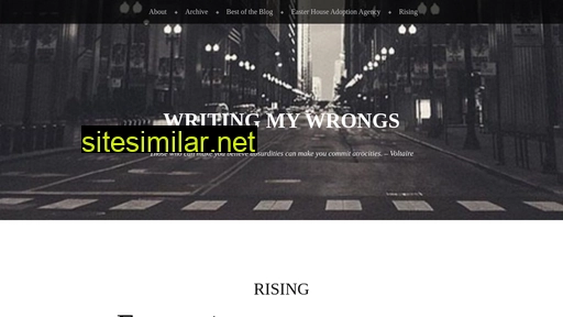writingmywrongs.com alternative sites