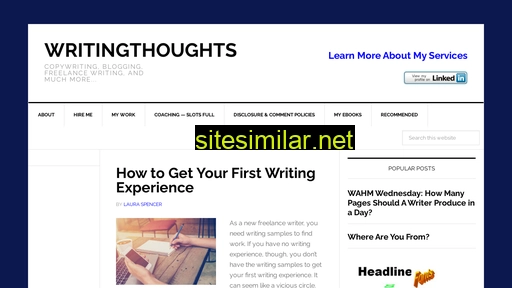 writingthoughts.com alternative sites