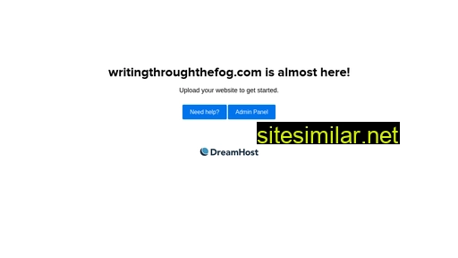 Writingthroughthefog similar sites