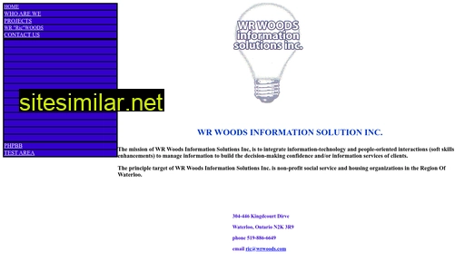wrwoods.com alternative sites