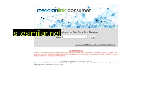 ws.consumer.meridianlink.com alternative sites