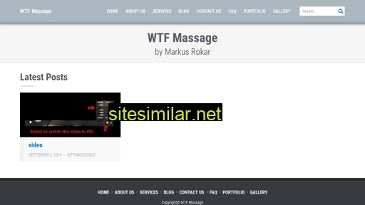 wtfmassage.com alternative sites
