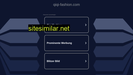 Qiqi-fashion similar sites