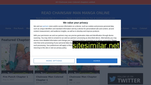 Readchainsawman similar sites