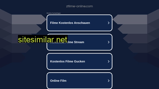 Zfilme-online similar sites