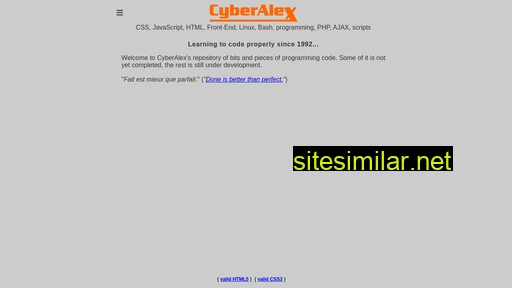 www2.cyberalex.com alternative sites