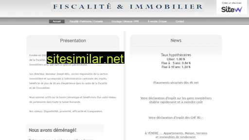 www.fiscalite-immobilier.ch.sitew.com alternative sites