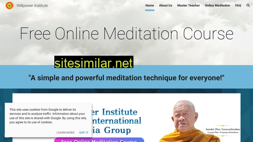 www.meditation.willpowerinstitute.com alternative sites
