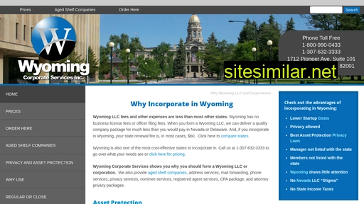 Wyomingcompany similar sites