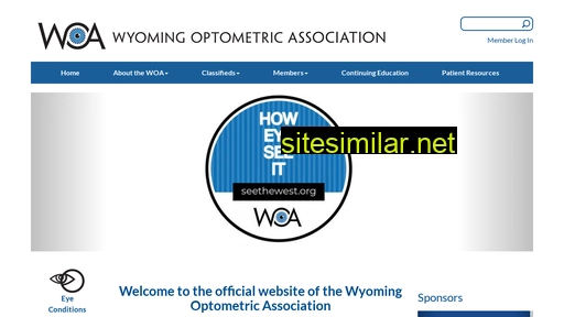 Wyomingoptometricassociation similar sites