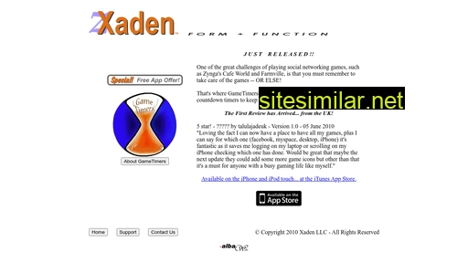 xaden.com alternative sites