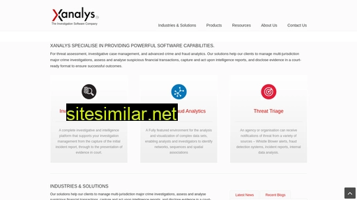 xanalys.com alternative sites