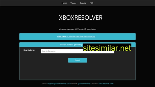Xboxresolver similar sites