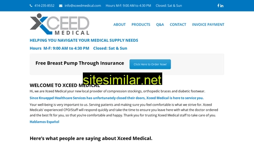 Xceedmedical similar sites