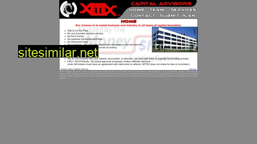 xetexcapitaladvisors.com alternative sites