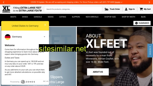 xlfeet.com alternative sites
