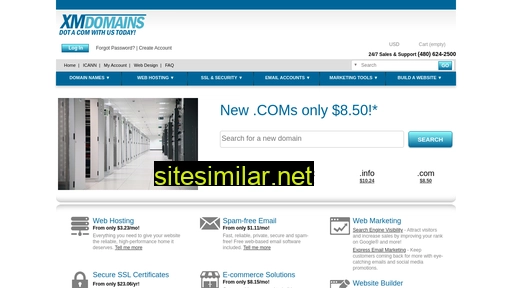 xmdomains.com alternative sites