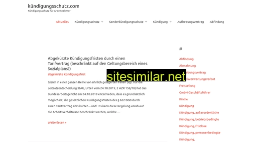 kündigungsschutz.com alternative sites