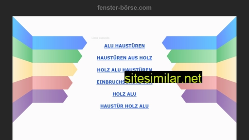 fenster-börse.com alternative sites