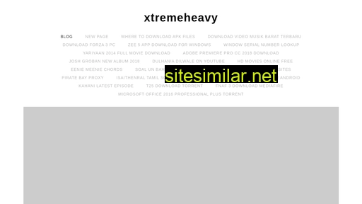 xtremeheavy.weebly.com alternative sites