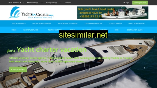 yachtsincroatia.com alternative sites