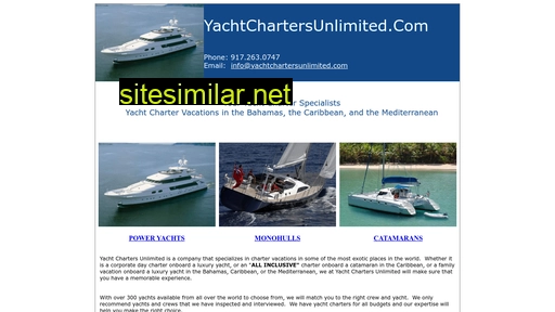 yachtchartersunlimited.com alternative sites