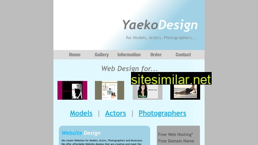 yaeko-design.com alternative sites