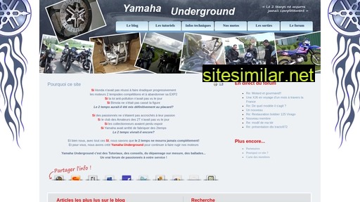 Yamaha-underground similar sites