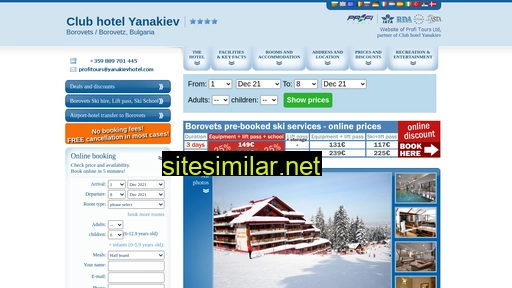 yanakievhotel.com alternative sites