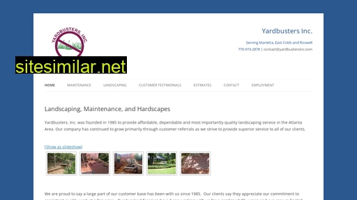 yardbustersinc.com alternative sites