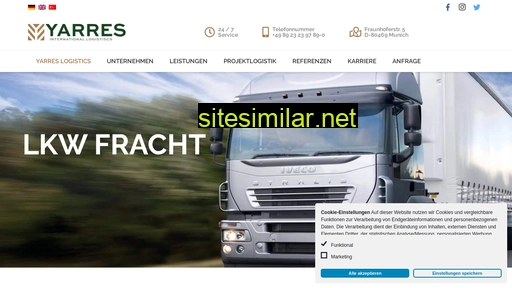 yarres-logistics.com alternative sites