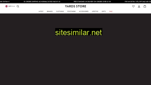 Yardsstore similar sites