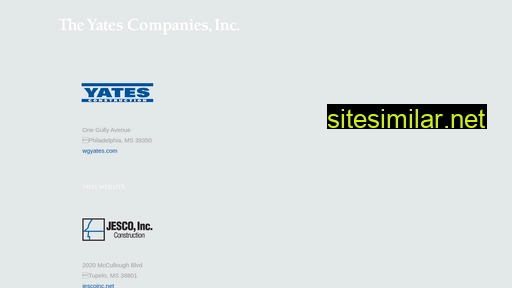 Yatescompanies similar sites
