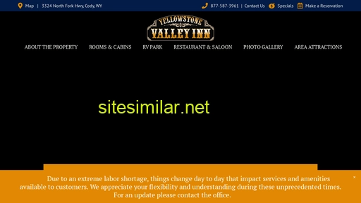 yellowstonevalleyinn.com alternative sites