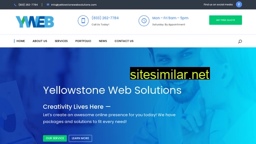 yellowstonewebsolutions.com alternative sites