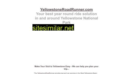 yellowstoneroadrunner.com alternative sites