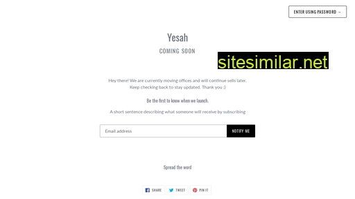 yesah.com alternative sites