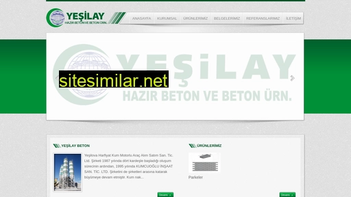 yesilaybeton.com alternative sites